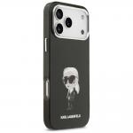 Carcasa Karl Lagerfeld IML Aquarelle Karl Logo cu MagSafe compatibila cu iPhone 17 Pro Max, Negru 5 - lerato.ro