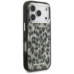 Carcasa Karl Lagerfeld IML Leopard Pattern cu MagSafe compatibila cu iPhone 17 Pro, Maro 5 - lerato.ro