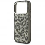 Carcasa Karl Lagerfeld IML Leopard Pattern cu MagSafe compatibila cu iPhone 17 Pro, Maro 7 - lerato.ro