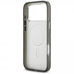 Carcasa Karl Lagerfeld IML Aquarelle Karl and Choupette Logo cu MagSafe compatibila cu iPhone 17 Pro, Negru 8 - lerato.ro