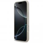 Carcasa Karl Lagerfeld Grained Pattern Logo cu MagSafe compatibila cu iPhone 17 Pro Max, Gri 6 - lerato.ro