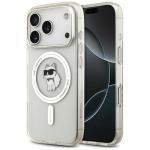 Carcasa Karl Lagerfeld IML Choupette cu MagSafe compatibila cu iPhone 17 Pro, Transparent 4 - lerato.ro