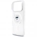 Carcasa Karl Lagerfeld IML Choupette cu MagSafe compatibila cu iPhone 17 Pro, Transparent 7 - lerato.ro