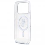 Carcasa Karl Lagerfeld IML Choupette cu MagSafe compatibila cu iPhone 17 Pro, Transparent 8 - lerato.ro