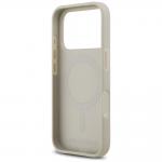 Carcasa Karl Lagerfeld Grained Pattern Logo cu MagSafe compatibila cu iPhone 17 Pro, Gri 8 - lerato.ro