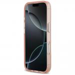 Carcasa Karl Lagerfeld IML Aquarelle Choupette Logo cu MagSafe compatibila cu iPhone 17, Roz 6 - lerato.ro