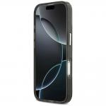 Carcasa Karl Lagerfeld IML Glitter Karl and Choupette Heads Logo cu MagSafe compatibila cu iPhone 17, Negru 6 - lerato.ro