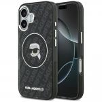 Carcasa Karl Lagerfeld IML Karl Head Logo cu MagSafe compatibila cu iPhone 17, Negru 4 - lerato.ro