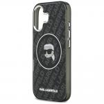 Carcasa Karl Lagerfeld IML Karl Head Logo cu MagSafe compatibila cu iPhone 17, Negru 7 - lerato.ro