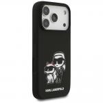 Carcasa Karl Lagerfeld Silicone KC Sketch Logo cu MagSafe compatibila cu iPhone 17 Pro, Negru 5 - lerato.ro