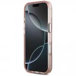 Carcasa Karl Lagerfeld IML Choupette Sketch Logo cu MagSafe compatibila cu iPhone 17, Roz 6 - lerato.ro