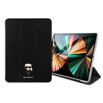 Husa Karl Lagerfeld Saffiano Ikonic Karl compatibila cu iPad Pro 12.9 inch 2021, Negru 5 - lerato.ro