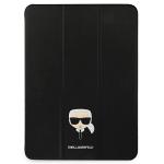 Husa Karl Lagerfeld Saffiano Karl Head compatibila cu iPad Pro 11 inch 2021, Negru 2 - lerato.ro