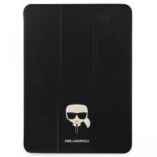 Husa Karl Lagerfeld Saffiano Karl Head compatibila cu iPad Pro 11 inch 2021, Negru
