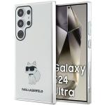 Carcasa Karl Lagerfeld IML Karl and Choupette compatibila cu Samsung Galaxy S24 Ultra, Transparent 4 - lerato.ro