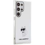 Carcasa Karl Lagerfeld IML Karl and Choupette compatibila cu Samsung Galaxy S24 Ultra, Transparent 5 - lerato.ro