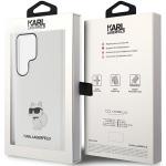 Carcasa Karl Lagerfeld IML Karl and Choupette compatibila cu Samsung Galaxy S24 Ultra, Transparent 9 - lerato.ro