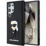 Carcasa Karl Lagerfeld 3D Rubber Ikonik compatibila cu Samsung Galaxy S24 Ultra, Negru 4 - lerato.ro