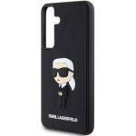 Carcasa Karl Lagerfeld 3D Rubber Ikonik compatibila cu Samsung Galaxy S24 Plus, Negru 7 - lerato.ro
