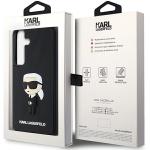 Carcasa Karl Lagerfeld 3D Rubber Ikonik compatibila cu Samsung Galaxy S24 Plus, Negru 9 - lerato.ro