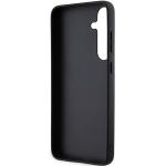 Carcasa Karl Lagerfeld Gripstand Saffiano Karl and Choupette Pins cu MagSafe compatibila cu Samsung Galaxy S24 Plus, Negru 8 - lerato.ro