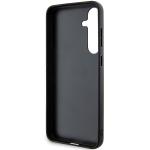 Carcasa Karl Lagerfeld Saffiano Karl and Choupette Metal Pin compatibila cu Samsung Galaxy S24, Gri 8 - lerato.ro