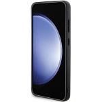 Carcasa Karl Lagerfeld Saffiano Karl and Choupette Metal Pin compatibila cu Samsung Galaxy S24, Negru 6 - lerato.ro