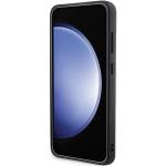 Carcasa Karl Lagerfeld Gripstand Saffiano Karl and Choupette Pins cu MagSafe compatibila cu Samsung Galaxy S24, Negru 6 - lerato.ro