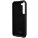 Carcasa Karl Lagerfeld Silicone Choupette compatibila cu Samsung Galaxy S24 Plus, Negru 8 - lerato.ro