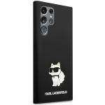 Carcasa Karl Lagerfeld Silicone Choupette compatibila cu Samsung Galaxy S24 Ultra, Negru 5 - lerato.ro
