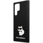 Carcasa Karl Lagerfeld Silicone Choupette compatibila cu Samsung Galaxy S24 Ultra, Negru 7 - lerato.ro