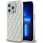 Carcasa Karl Lagerfeld IML Fullover Logo compatibila cu iPhone 15 Pro Max, Gold 4 - lerato.ro