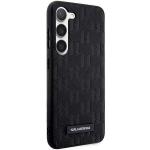 Carcasa Karl Lagerfeld Saffiano Mono Metal Logo compatibila cu Samsung Galaxy S24 Plus, Negru 5 - lerato.ro