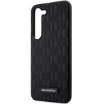 Carcasa Karl Lagerfeld Saffiano Mono Metal Logo compatibila cu Samsung Galaxy S24, Negru 7 - lerato.ro