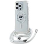 Carcasa Karl Lagerfeld IML Choupette Head Cord cu MagSafe compatibila cu iPhone 14 Pro Max, Transparent 3 - lerato.ro