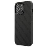 Carcasa Karl Lagerfeld Perforated Allover compatibila cu iPhone 13 Pro Max, Negru 3 - lerato.ro