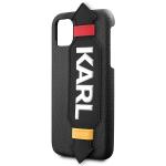 Carcasa Karl Lagerfeld Strap Case compatibila cu iPhone 11 Pro, Negru 4 - lerato.ro
