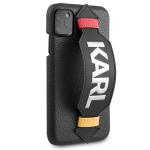 Carcasa Karl Lagerfeld Strap Case compatibila cu iPhone 11 Pro, Negru 2 - lerato.ro