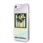 Carcasa Karl Lagerfeld California Dreams compatibila cu iPhone SE 2022 / SE 2020 / iPhone 8 / iPhone 7, Graphics 2 - lerato.ro