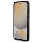 Carcasa Karl Lagerfeld Monogram Karl and Chaoupette Head Pin compatibila cu Samsung Galaxy S24 FE, Negru 6 - lerato.ro