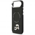 Carcasa Karl Lagerfeld Karl and Choupette Pins MagSafe compatibila cu iPhone 17 Air, Negru 7 - lerato.ro