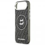Carcasa Karl Lagerfeld IML Choupette Head Logo cu MagSafe compatibila cu iPhone 17 Air, Negru 7 - lerato.ro