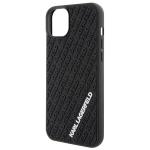 Carcasa Karl Lagerfeld 3D Rubber Multi Logo compatibila cu iPhone 15 Plus, Negru 7 - lerato.ro