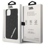 Carcasa Karl Lagerfeld 3D Rubber Multi Logo compatibila cu iPhone 15 Plus, Negru 9 - lerato.ro