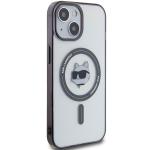 Carcasa Karl Lagerfeld IML Choupette Head Magsafe compatibila cu iPhone 15 Plus, Transparent 5 - lerato.ro
