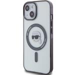 Carcasa Karl Lagerfeld IML Karl Head Magsafe compatibila cu iPhone 15 Plus, Transparent 3 - lerato.ro