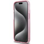 Carcasa Karl Lagerfeld Ring Stand Choupette Head cu MagSafe compatibila cu iPhone 15, Roz 6 - lerato.ro