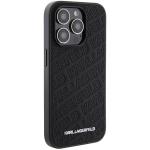 Carcasa Karl Lagerfeld Gripstand Quilted K Pattern compatibila cu iPhone 15 Pro, Negru 5 - lerato.ro