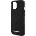 Carcasa Karl Lagerfeld Quilted K Pattern compatibila cu iPhone 15 Plus / 14 Plus, Negru 7 - lerato.ro