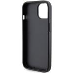 Carcasa Karl Lagerfeld Gripstand Saffiano Choupette Pins compatibila cu iPhone 15, Negru 8 - lerato.ro